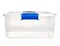 4 Pack 15.5 Qt Clear Plastic Stackable Storage Containers